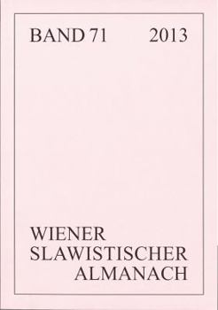 Paperback Wiener Slawistischer Almanach Band 71/2013 [German] Book