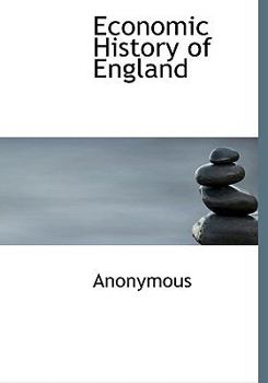 Hardcover Economic History of England Book