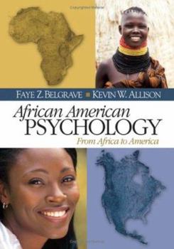 Paperback African American Psychology: From Africa to America Book