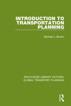 Paperback Introduction to Transportation Planning Book