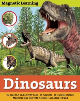 Hardcover Magnetic Learning: Dinosaurs Book