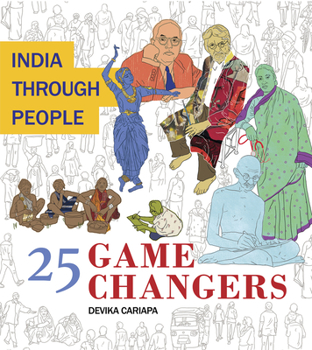 Hardcover India Through People: 25 Game Changers Book