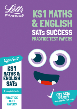 Paperback Ks1 Maths and English Sats Success Practice Test Papers: 2019 Tests Book