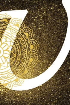 Paperback U: Personalized Dot Grid Bullet BUJO Notebook Journal Modern Gold Mandala Minimalist Initial Monogram Letter U- Many Usag Book