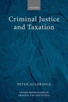 Hardcover Criminal Justice and Taxation Book