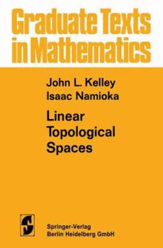 Paperback Linear Topological Spaces Book