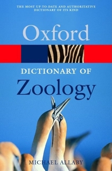Paperback A Dictionary of Zoology Book