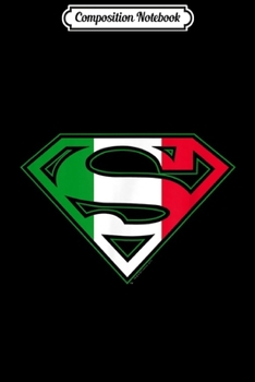 Composition Notebook: Superman Italian Shield  Journal/Notebook Blank Lined Ruled 6x9 100 Pages