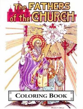 Paperback Fathers of the Church-Coloring Book