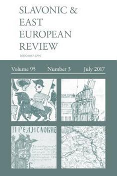 Paperback Slavonic & East European Review (95: 3) July 2017 Book