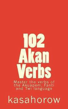 Paperback 102 Akan Verbs Book