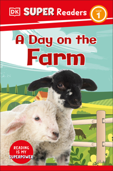 Paperback DK Super Readers Level 1 a Day on the Farm Book