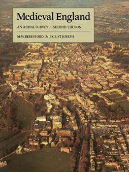 Paperback Medieval England: An Aerial Survey Book