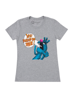 Sesame Street: The Monster at the End of This Book Women's Crew T-Shirt Small