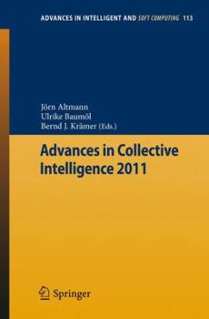 Paperback Advances in Collective Intelligence 2011 Book