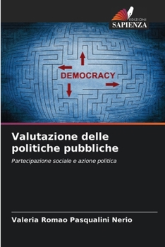 Paperback Valutazione delle politiche pubbliche [Italian] Book