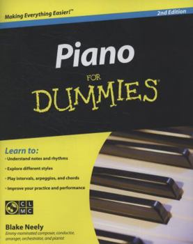 Paperback Piano for Dummies [With CDROM] Book