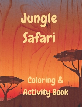 Paperback Jungle Safari Coloring & Activity Book