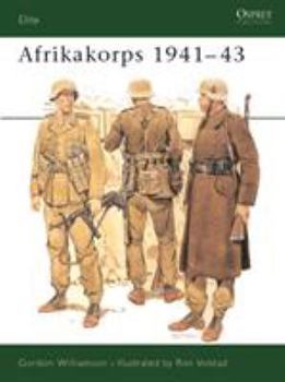 Paperback Afrikakorps 1941 43 Book