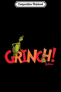 Paperback Composition Notebook: Grinch! with Max Pullover Journal/Notebook Blank Lined Ruled 6x9 100 Pages Book