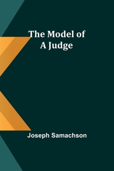 Paperback The Model of a Judge Book