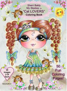 Sherri Baldy My-Besties Cat Lovers Coloring Book