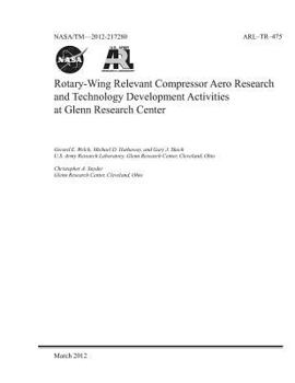 Paperback Rotary-Wing Relevant Compressor Aero Research and Technology Development Activities at Glenn Research Center Book