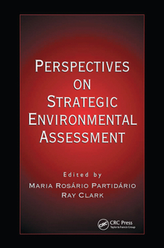 Hardcover Perspectives on Strategic Environmental Assessment Book