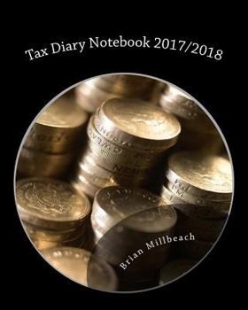 Paperback Tax Diary Notebook 2017/2018 Book