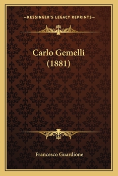 Paperback Carlo Gemelli (1881) [Italian] Book