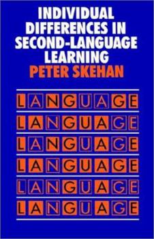 Individual Differences in Second-Language Learning (Second Language Acquisition Series) - Book  of the Second-Language Acquisition