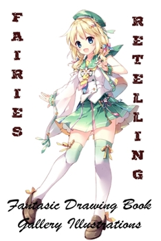 Paperback Fairies Retelling - Fantasic Drawing Book - Gallery Illustrations Book