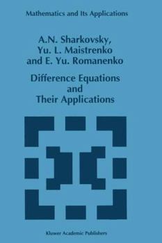 Paperback Difference Equations and Their Applications Book