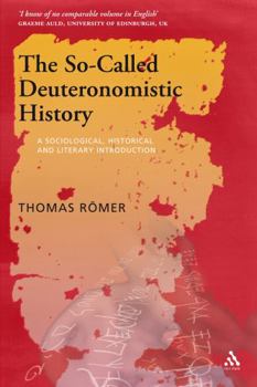 Paperback The So-Called Deuteronomistic History: A Sociological, Historical and Literary Introduction Book