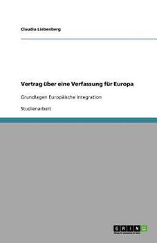 Vertrag Uber Eine Verfassung Fur Europa