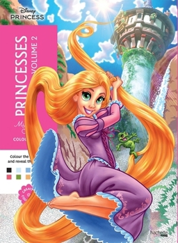Mystery Colouring - Princesses Vol. 2: Reveal iconic Disney characters with colour by number