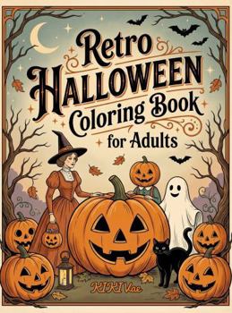 Paperback Retro Halloween Coloring Book: for Adults (Cozy Coloring Collection) Book