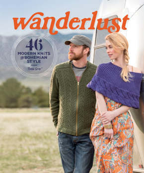 Paperback Wanderlust: 46 Modern Knits for Bohemian Style Book