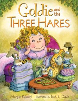 Hardcover Goldie and the Three Hares Book