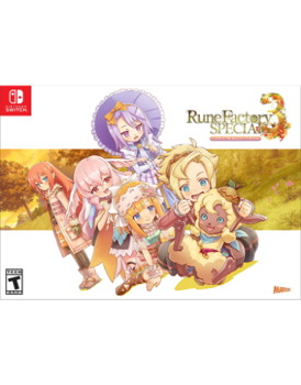 Game - Nintendo Switch Rune Factory 3 Special Golden Memories Limited Ed Book