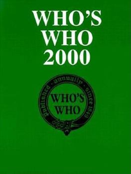 Hardcover Who's Who 2000 Book