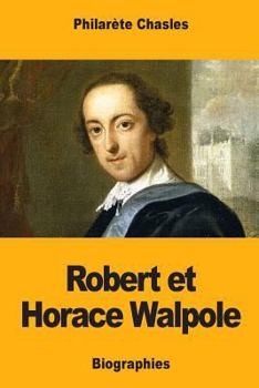 Paperback Robert et Horace Walpole [French] Book