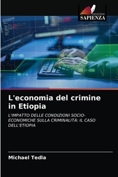 Paperback L'economia del crimine in Etiopia [Italian] Book