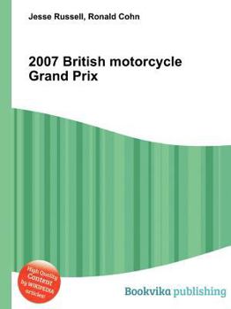 Paperback 2007 British Motorcycle Grand Prix Book