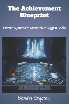 Paperback The Achievement Blueprint: Proven Systems to Crush Your Biggest Goals Book