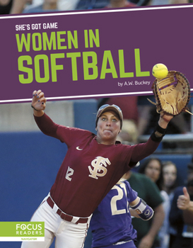 Library Binding Women in Softball Book