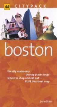 Paperback AA CityPack Boston (AA CityPack Guides) Book