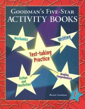 Paperback Goodman's Five-Star Activity Books: Level F Book