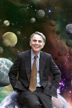 Paperback Carl Sagan notebook - achieve your goals, perfect 120 lined pages #1 Book