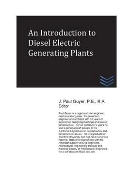 Paperback An Introduction to Diesel Electric Generating Plants Book